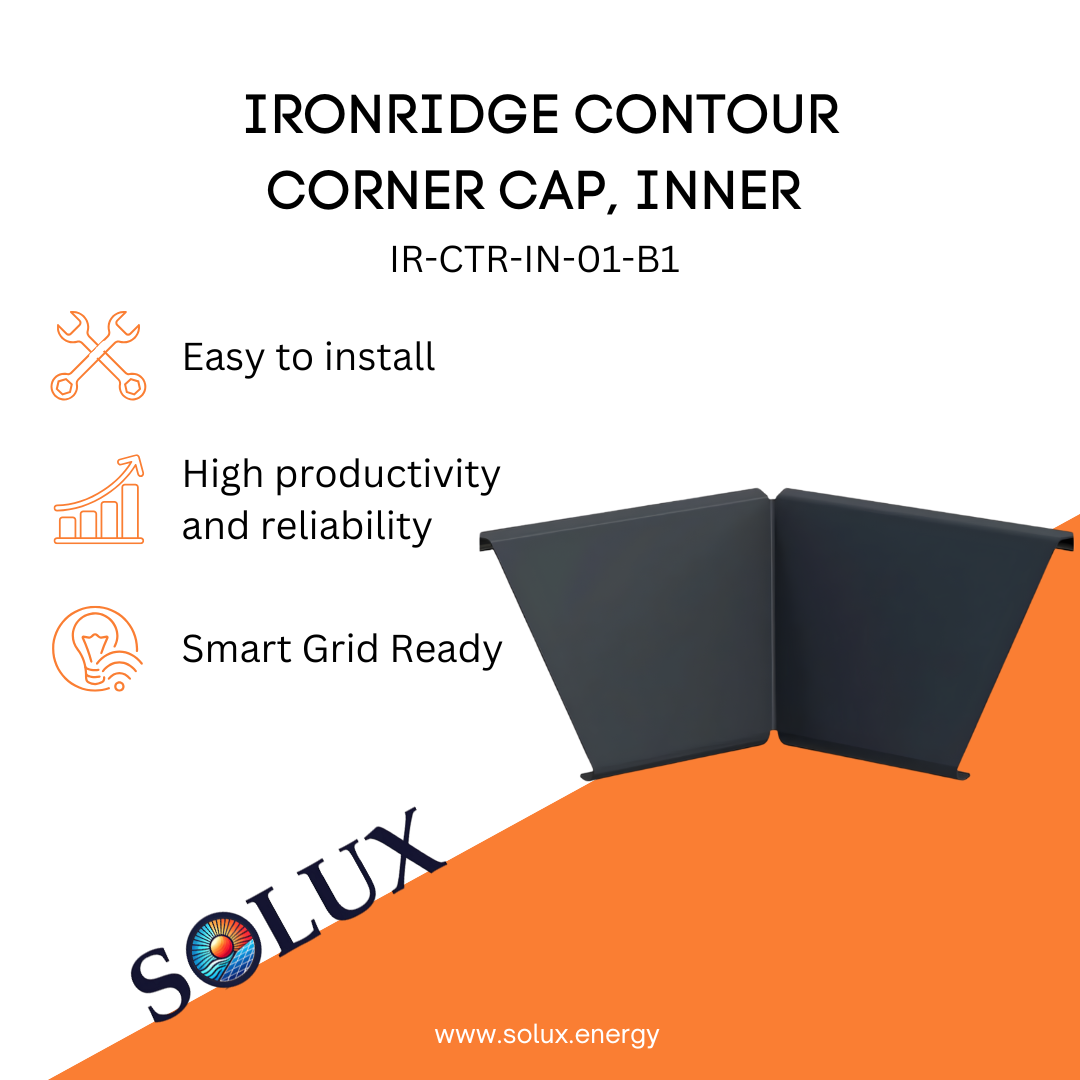 This is an image of Corner Cap, Inner Contour Cap by Ironridge